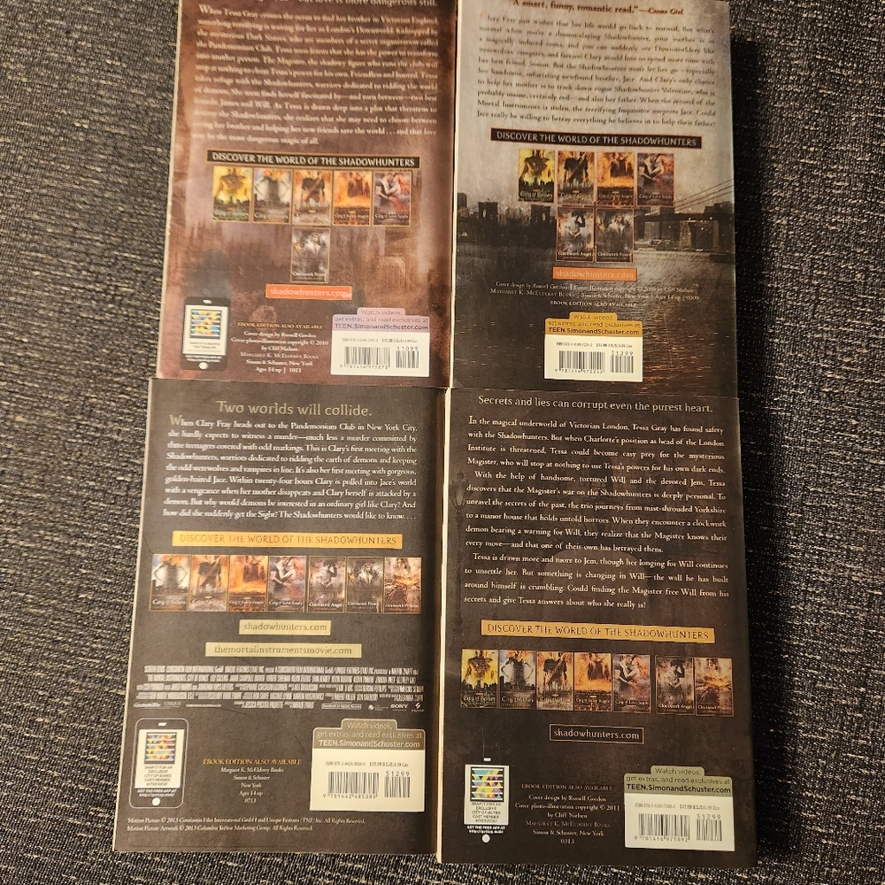 Mortal Instruments Infernal Devices Various Cassandra Clare Clockwork Paperbacks - Picture 3 of 8